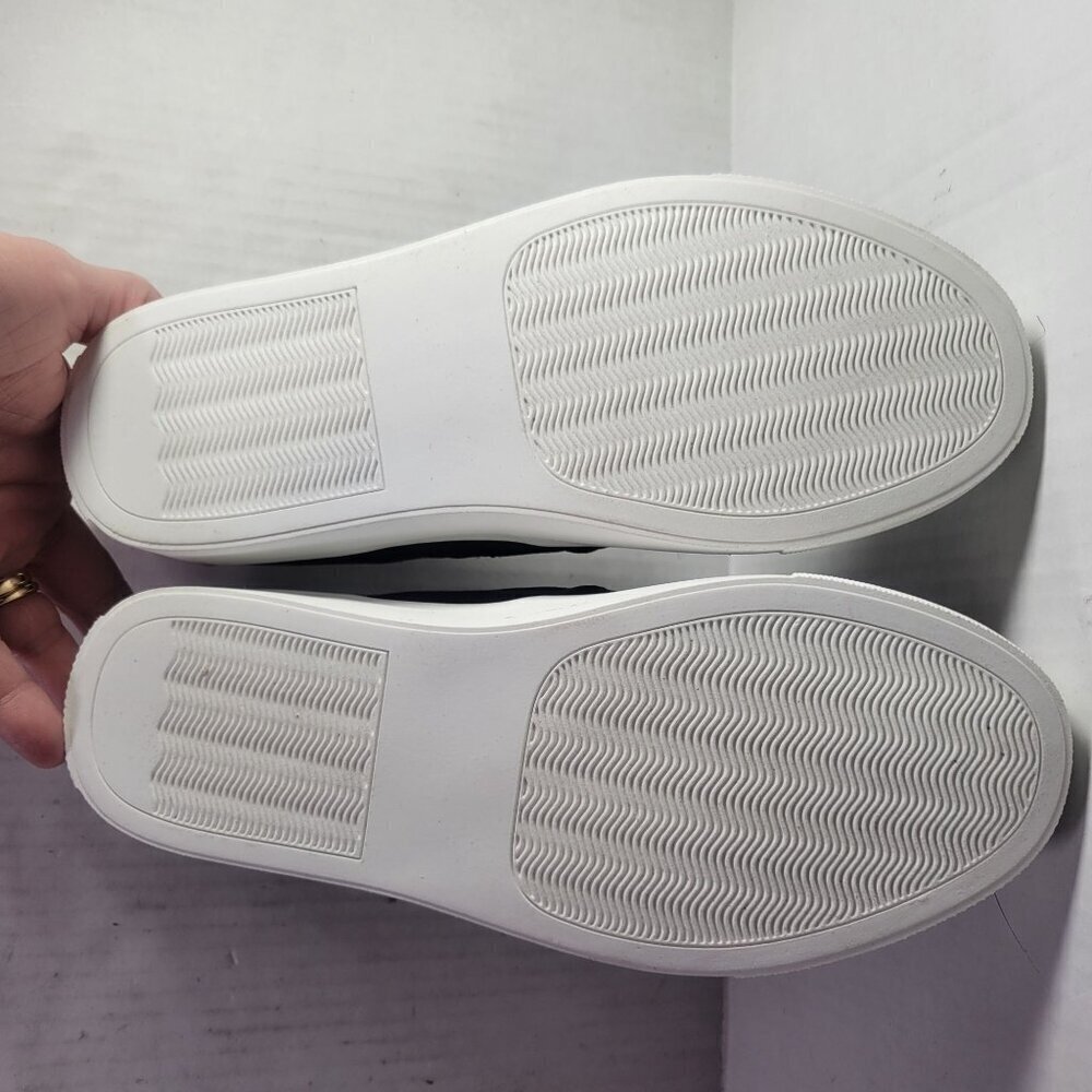 Steve Madden Women Zarayy Casual Resort Black Slip-On Sneakers Size 6 - Picture 7 of 8